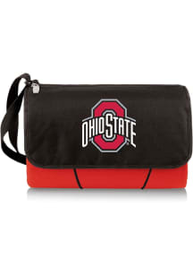 Ohio State Buckeyes Outdoor Picnic Fleece Blanket - Red