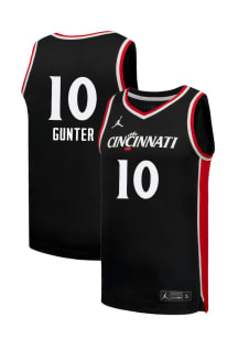 Jaidyn Gunter  Nike Cincinnati Bearcats Black NIL Name And Number Jersey