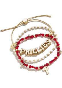 BaubleBar Philadelphia Phillies 3 set Womens Bracelet