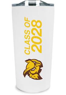 Rowan University 18oz Class of 2028 Soft Touch Stainless Steel Tumbler - Brown