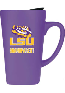 LSU Tigers 16oz Grandparent Soft Touch Ceramic Mug - Purple
