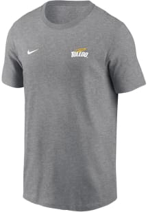 Nike Toledo Rockets Grey Small Logo Legend Short Sleeve T Shirt
