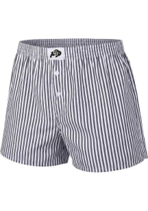 Colorado Buffaloes Womens Black Boxer Shorts