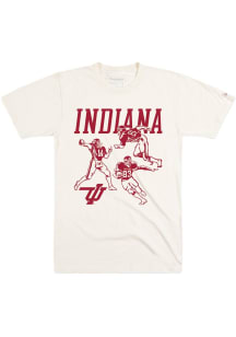 Homefield Indiana Hoosiers White Vault Football Short Sleeve Fashion T Shirt