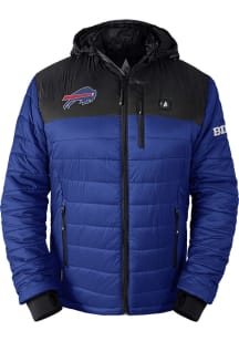 Mens Buffalo Bills ActionHeat Mens 5V Colorblock Heavyweight Jacket - Blue
