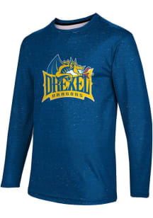 ProSphere Drexel Dragons Navy Blue Heather Long Sleeve T Shirt
