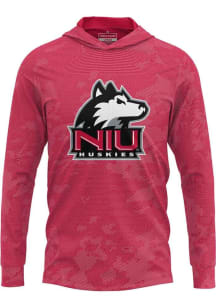 ProSphere Northern Illinois Huskies Mens Red Disrupter Long Sleeve Hoodie