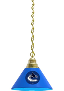 Vancouver Canucks Single Gold Billiard Lamp