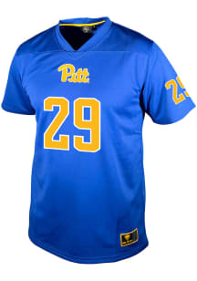 Benny Haselrig  Genuine Collective Pitt Panthers Blue Football NIL Football Jersey