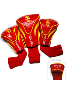 USC Trojans 3 Pack Contour Golf Headcover