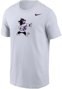 Nike K-State Wildcats White Varsity Willie Football Short Sleeve T Shirt