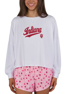 Concepts Sport Indiana Hoosiers Womens Pink Lyric PJ Set