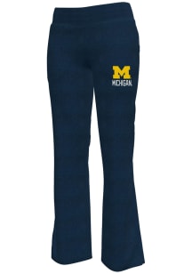 Champion Michigan Wolverines Womens Fit 'N' Flare Navy Blue Sweatpants