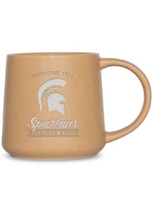 Michigan State Spartans Taper Ceramic Mug - White