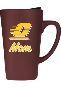 Central Michigan Chippewas 16oz Soft Touch Mom Ceramic Mug - Maroon