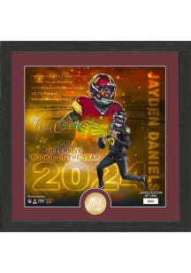 Jayden Daniels Washington Commanders 2024 NFL Offensive Rookie of the Year Plaque