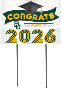 Baylor Bears KH Sports Fan Class of 2026 Yard Sign - Green