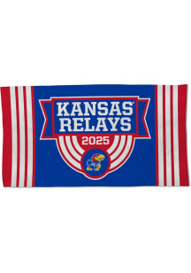 Kansas Jayhawks 2025 Kansas Relays Beach Towel