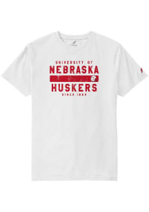 Nebraska Cornhuskers White All American Huskers Short Sleeve T Shirt