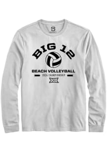 Summit Sportswear Big 12 White 2026 Beach Volleyball Championship Long Sleeve T Shirt