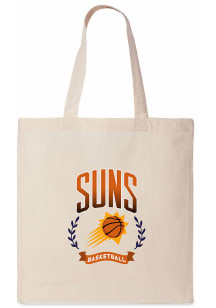 Phoenix Suns White Canvas Tote