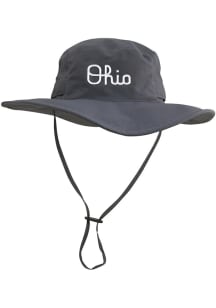 LogoFit Ohio State Buckeyes Graphite Boonie Mens Bucket Hat