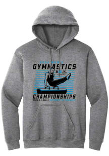 Summit Sportswear Big Ten Mens Graphite 2026 Men's Gymnastics Championships Long Sleeve Hoodie