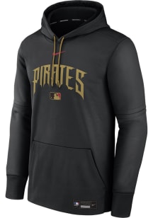 Nike Pittsburgh Pirates Mens Black Authentic Collection City Connect Hood