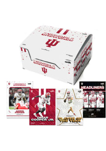 Indiana Hoosiers Commemorative Box Collectible NCAA Cards - Red