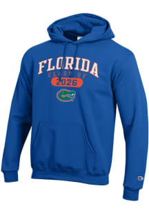 Champion Florida Gators Mens Blue Class of 2026 Powerblend Long Sleeve Hoodie
