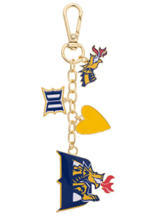 Drexel Dragons Heart Cluster Bag Womens Charm
