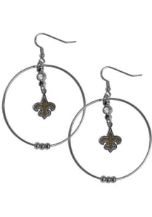 New Orleans Saints Hoop Womens Earrings