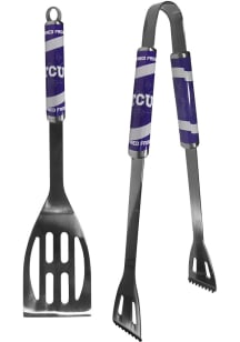 TCU Horned Frogs Steel BBQ Tool Set