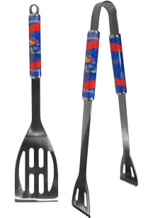 Kansas Jayhawks Steel BBQ Tool Set