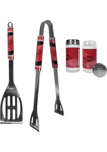 Arkansas Razorbacks 2 Piece w S&P Shakers BBQ Tool Set