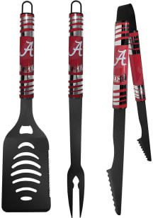 Alabama Crimson Tide Colored 3 Piece BBQ Tool Set
