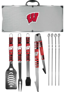 Wisconsin Badgers 8 Piece Tailgater BBQ Tool Set