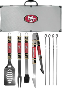 San Francisco 49ers 8 Piece Tailgater BBQ Tool Set