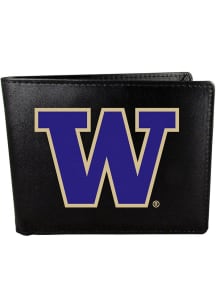 Washington Huskies Large Logo Mens Bifold Wallet