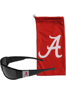 Alabama Crimson Tide Chrome w Bag Mens Sunglasses