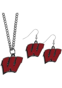 Wisconsin Badgers Dangle Womens Earrings