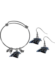 Carolina Panthers Dangle W Bracelet Womens Earrings