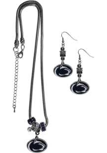 Penn State Nittany Lions 2 Piece Euro Bead Womens Earrings