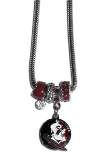 Florida State Seminoles Euro Bead Necklace