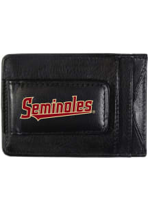 Florida State Seminoles Leather Cash & Card Holder Mens Bifold Wallet