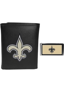New Orleans Saints Money Clip Mens Trifold Wallet
