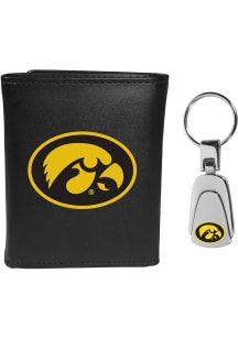 Iowa Hawkeyes Key Chain Mens Trifold Wallet
