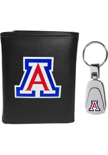 Arizona Wildcats Key Chain Mens Trifold Wallet