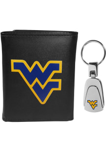 West Virginia Mountaineers Key Chain Mens Trifold Wallet