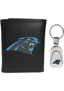 Carolina Panthers Key Chain Mens Trifold Wallet
